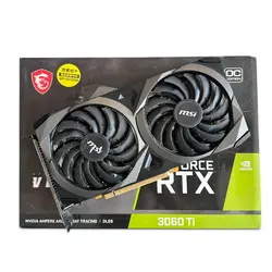 کارت گرافیک ام‌اس‌آی MSI RTX 3060 Ti Ventus 2X 8G GDDR6 OCV1 LHR Stock