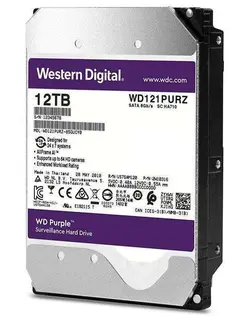 هارددیسک اینترنال وسترن دیجیتال مدل Purple WD121PURP ظرفیت 12 ترابایت