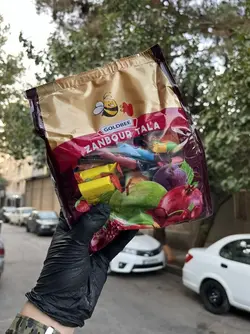 لواشک پذیرایی زنبور طلا - 1 کیلویی - آقای زعفران