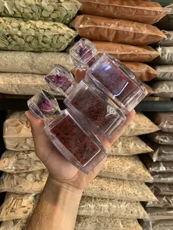 زعفران سوپر نگین اطلسی 1 مثقالی هدیه - آقای زعفران