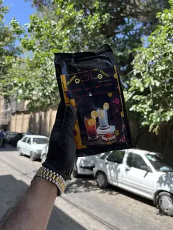 پودر شربت لیمو زعفران 800 گرمی (خاکشیر،تخم شربتی،زعفران) - آقای زعفران