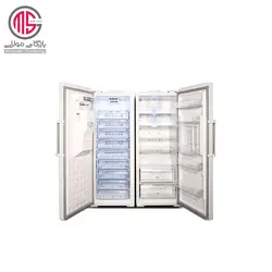 یخچال فریزر دوقلو 46 فوت الکترواستیل مدل یونیک پلاس ES23 | فروشگاه لوازم خانگی مولایی