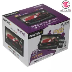 پخش خودرو کنکورد پلاس مدلMP-X704BT