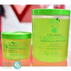 ژلاتین مو لاوپوشن سبز