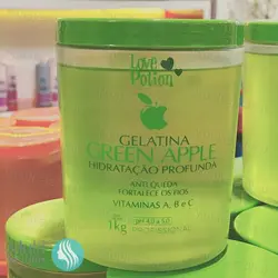 ژلاتین مو لاوپوشن سبز