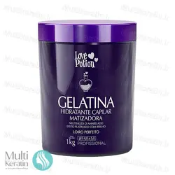 ژلاتین مو لاوپوشن بنفش