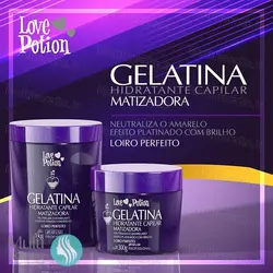 ژلاتین مو لاوپوشن بنفش