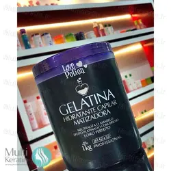 ژلاتین مو لاوپوشن بنفش