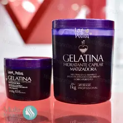 ژلاتین مو لاوپوشن بنفش