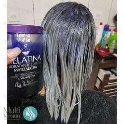 ژلاتین مو لاوپوشن بنفش