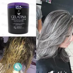 ژلاتین مو لاوپوشن بنفش