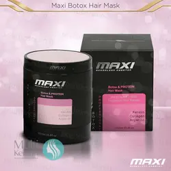 ماسک بوتاکس و پروتئین صورتی مکسی