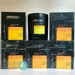 ماسک بوتاکس و کلاژن مکسی زرد (موهای دکلره)