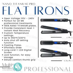 اتو تیتانیوم مجستیک صفحه باریک