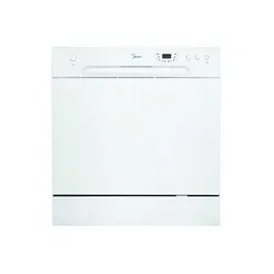 ماشین ظرفشویی 8 نفره رومیزی مایدیا سفید مدل WQP8-3803F