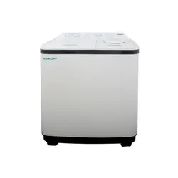 ماشین لباسشویی دوقلو 9.6 کیلویی کروپ سفید مدل WTT-96540NJ