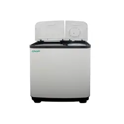ماشین لباسشویی دوقلو 9.6 کیلویی کروپ سفید مدل WTT-96540NJ