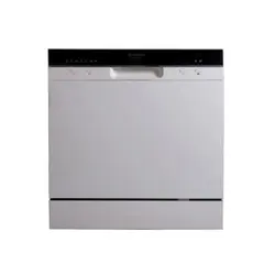 ماشین ظرفشویی 8 نفره الگانس سفید مدل WQP8-3802B