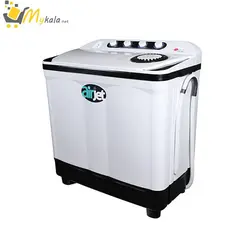 ماشین لباسشویی دو قلو 15.5 کیلویی کرال سفید مدل TTW-15514FJ