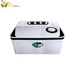 ماشین لباسشویی دو قلو 15.5 کیلویی کرال سفید مدل TTW-15514FJ