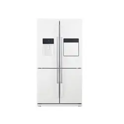 یخچال و فریزر ساید بای ساید بکو سفید چرمی مدل GNE134821E