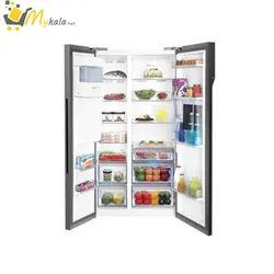 یخچال و فریزر ساید بای ساید بکو استیل مدل GN162423ZX