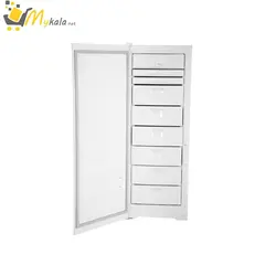 یخچال و فریزر دوقلو پارس مدل بوران PRN17632EW/W - PFN16634EW