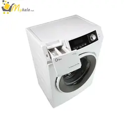 ماشین لباسشویی جی پلاس مدل سفید GWM-K613 ظرفیت 6 کیلوگرم