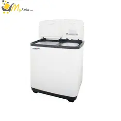 ماشین لباسشویی 9.6 کیلویی سفید پاکشوما مدل PWD-9653AJ