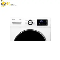 ماشین لباسشویی 9 کیلویی سفید جی پلاس مدل GWM-K945
