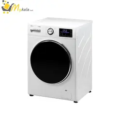 ماشین لباسشویی 9 کیلویی سفید جی پلاس مدل GWM-K945