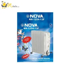 شوفاژ برقی نوا سفید مدل NH-1254فروشگاه لوازم خانگی mykala.net