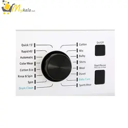 ماشین لباسشویی پاکشوما مدل TFU-74401 ظرفیت 7 کیلوگرم سفید