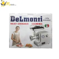 چرخ گوشت دلمونتی آلومینییومی DL340 Delmonti Meat Grinderفروشگاه لوازم خانگی mykala.net
