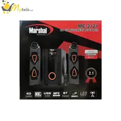 اسپیکر بلوتوثی مارشال مدل ME-2121 2.1فروشگاه لوازم خانگی mykala.net