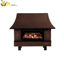 بخاری گازی شومینه ای نیک کالا مدل آذر MC24فروشگاه لوازم خانگی mykala.net