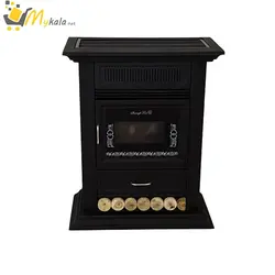 بخاری گازی شارق توس مدل هیوا طرح شومینه 140فروشگاه لوازم خانگی mykala.net
