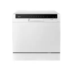 ماشین ظرفشویی 8 نفره رومیزی نقره ای مایدیا مدل WQP8-3802F