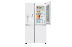 بررسی خرید و مشخصات ساید یخچال بای ساید ال جی مدل SXI555W