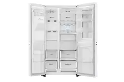 بررسی خرید و مشخصات ساید یخچال بای ساید ال جی مدل SXI555W