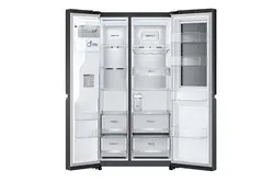 خرید بررسی قیمت یخچال ساید بای ساید ال جی X267 +گارانتی