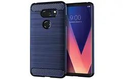 خرید کاور فیبرکربن گوشی ال جی وی 30 | قاب فیبرکربن LG V30