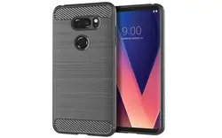 خرید کاور فیبرکربن گوشی ال جی وی 30 | قاب فیبرکربن LG V30