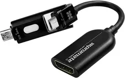 مشخصات، قیمت و خرید کابل پرومیت HDMI به Micro USB مدل MHL H - فروشگاه اینترنتی مای تیسفون