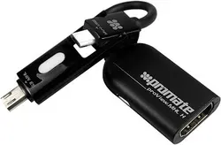 مشخصات، قیمت و خرید کابل پرومیت HDMI به Micro USB مدل MHL H - فروشگاه اینترنتی مای تیسفون