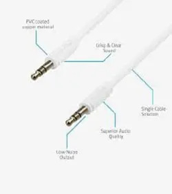 کابل پرومیت ۳/۵ صدا مدل Linkmate A1 - فروشگاه اینترنتی مای تیسفون