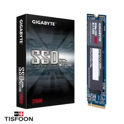 حافظه SSD گیگابایت NVMe ظرفیت 256 گیگابایت - فروشگاه اینترنتی مای تیسفون