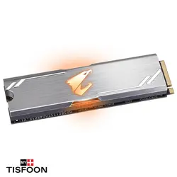 SSD گیگابایت مدل AORUS RGB 512GB NVMe M.2 - فروشگاه اینترنتی مای تیسفون