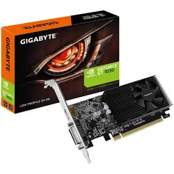 مشخصات، قیمت و خرید کارت گرافیک گیگابایت مدل GeForce GT 1030 Low Profile D4 2GB - فروشگاه اینترنتی مای تیسفون