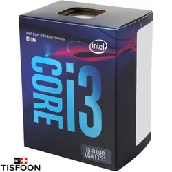 قیمت و خرید پردازنده مرکزی اینتل سری Coffee Lake مدل i3-8100